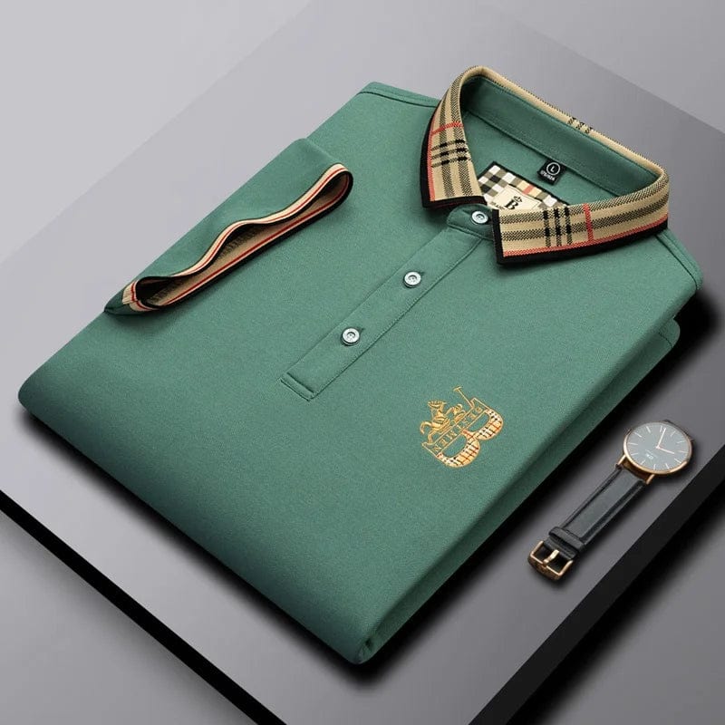 Bestmen Embroidered Polo Shirt – Elegance in Every Detail