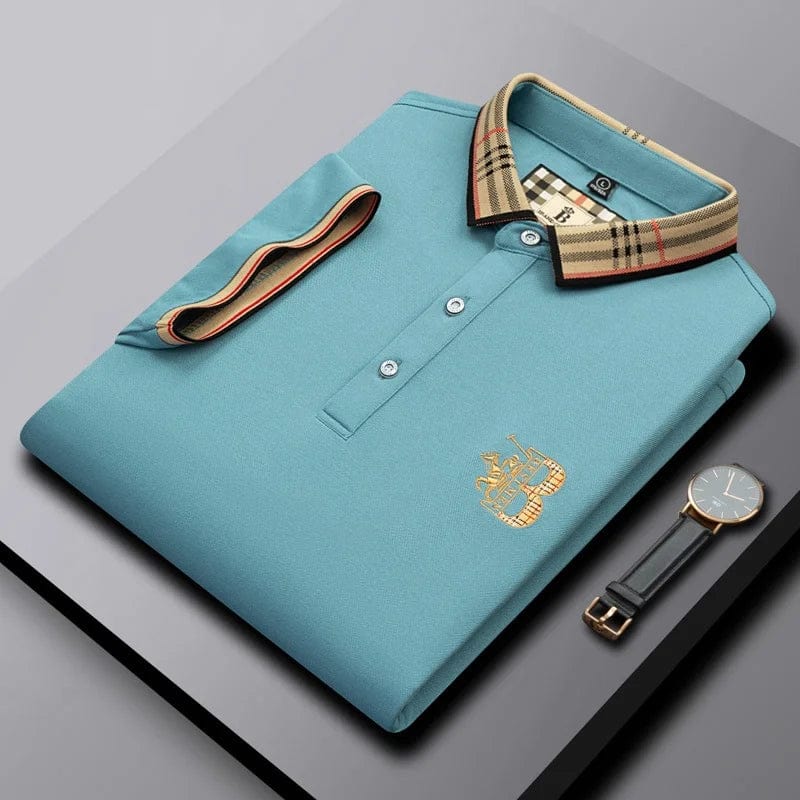 Bestmen Embroidered Polo Shirt – Elegance in Every Detail