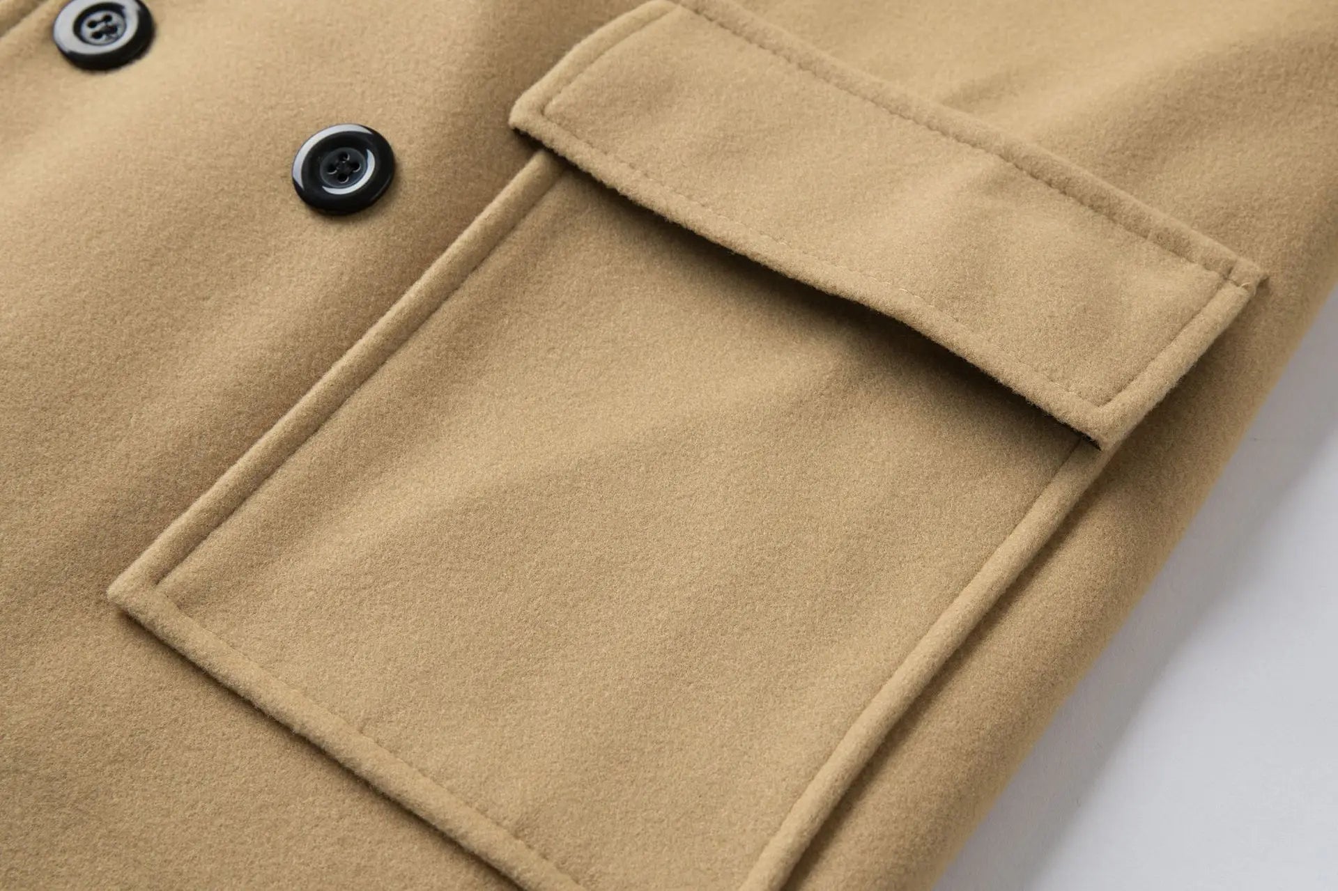 Drakes Wool Overcoat