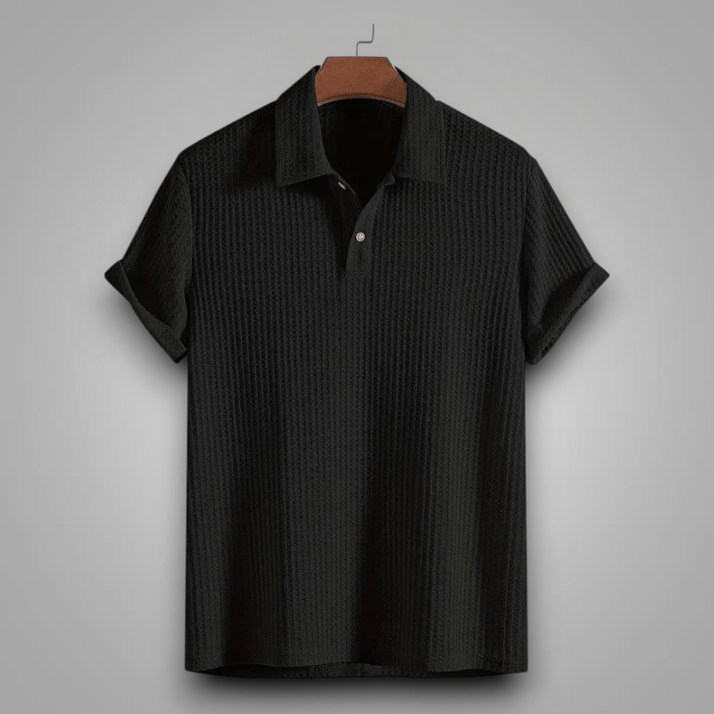 Gero™ | Cotton Knit Polo – Breathable and Comfortable