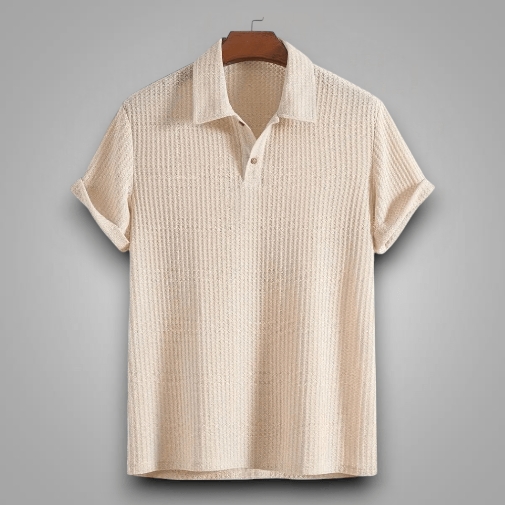 Gero™ | Cotton Knit Polo – Breathable and Comfortable