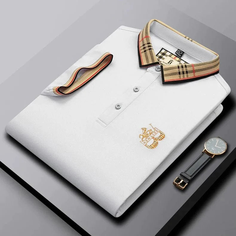 Bestmen Embroidered Polo Shirt – Elegance in Every Detail