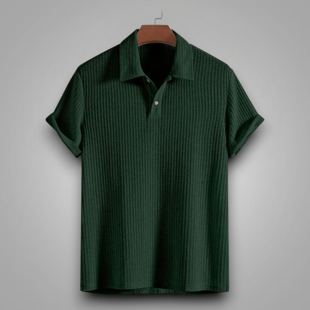 Gero™ | Cotton Knit Polo – Breathable and Comfortable